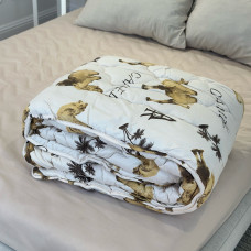 Ковдра полуторна з верблюжої вовни Arda Camell wool 21427 150х210 см