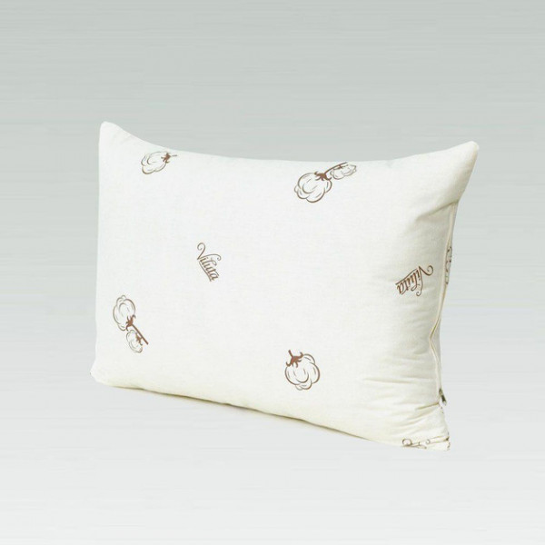 Подушка дитяча силіконова Viluta Ранфорс 21412 40х60 см біла