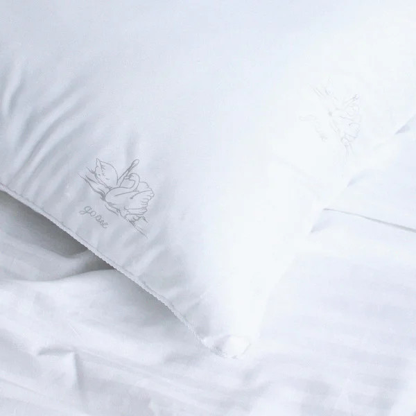 Подушка з лебединим пухом Viluta Soft 21400 70х70 см біла