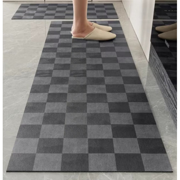 Килимок у ванну Eurogold 7014702205 60х120 см темно-сірий