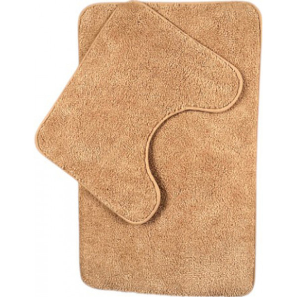 Набір килимків для ванної Eurogold 7016102771 2 предмети бежевий