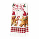 Набір рушників Ardesto Christmas Gingerbread ART3863HG 38х63 см 2 шт