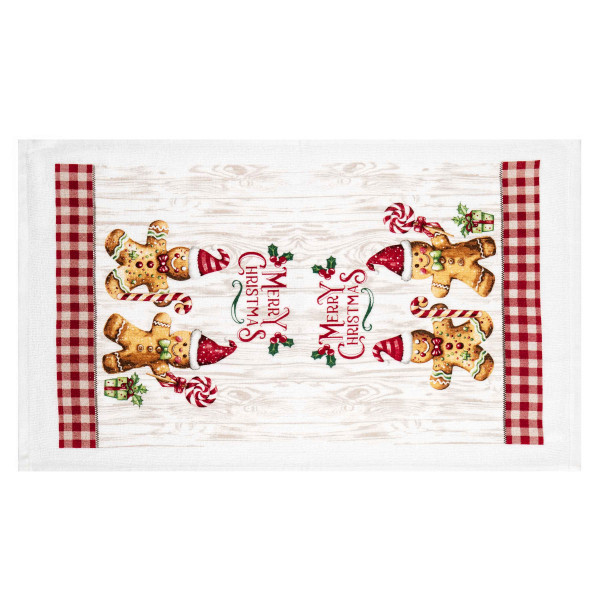 Набір рушників Ardesto Christmas Gingerbread ART3863HG 38х63 см 2 шт
