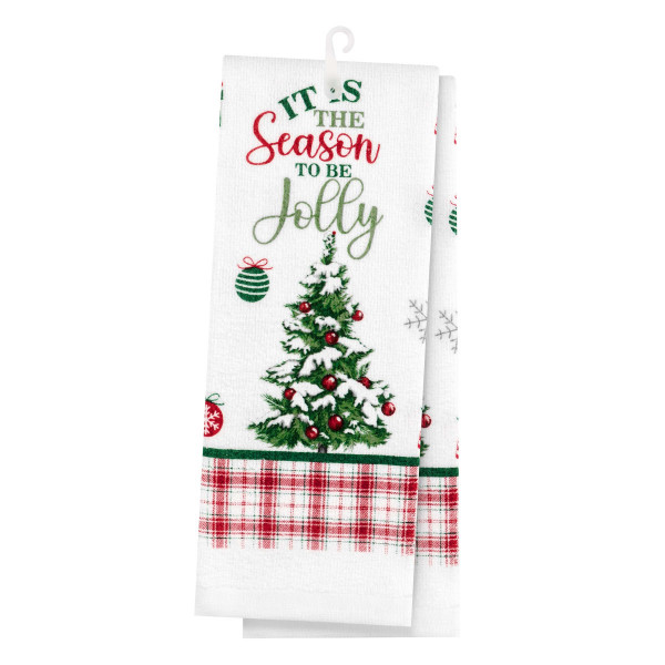 Набір рушників Ardesto Christmas Tree ART3863HT 38х63 см 2 шт