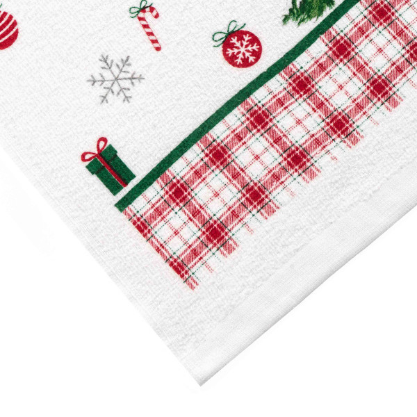 Набір рушників Ardesto Christmas Tree ART3863HT 38х63 см 2 шт