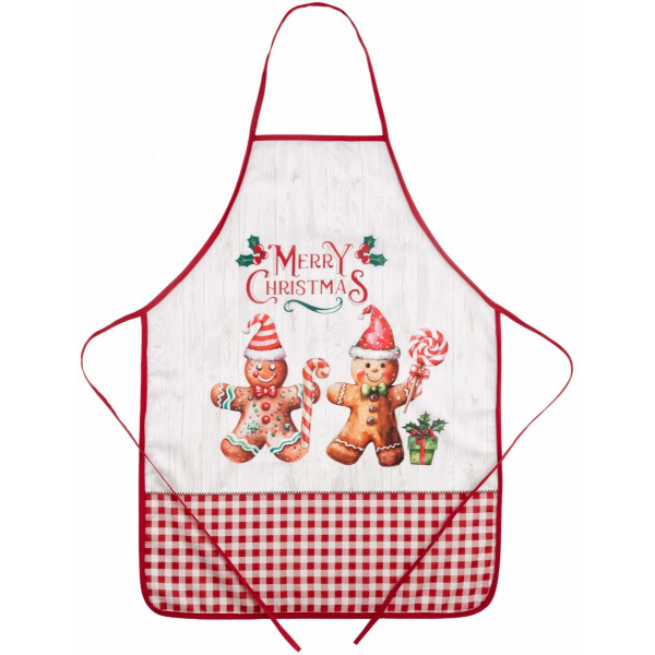 Фартух кухонний Ardesto Christmas Gingerbread ART12HG 60х80 см Фартух кухонний Ardesto Christmas Gingerbread ART12HG 60х80 см