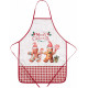 Фартух кухонний Ardesto Christmas Gingerbread ART12HG 60х80 см Фартух кухонний Ardesto Christmas Gingerbread ART12HG 60х80 см