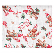 Скатертина Ardesto Christmas Gingerbread ART08HG 140х180 см