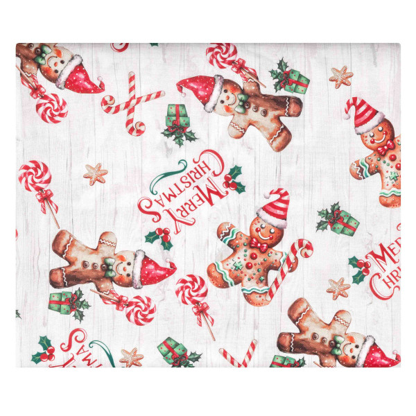 Скатертина Ardesto Christmas Gingerbread ART08HG 140х180 см
