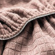 Набір чохлів на табурет квадратний Love You Corn Fleece 85181 2 шт капучіно