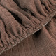 Набір чохлів на табурет круглий Love You Corn Fleece 86182 2 шт коричневий
