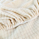 Набір чохлів на табурет круглий Love You Corn Fleece 86183 2 шт айворі