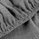 Набір чохлів на табурет круглий Love You Corn Fleece 86185 2 шт сірий