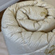 Ковдра євро зимова з вовни Leri Max Pure Wool 21502 200х215 см бежева