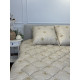 Ковдра євро зимова з вовни Leri Max Pure Wool 21502 200х215 см бежева