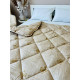 Ковдра євро зимова з вовни Leri Max Pure Wool 21505 200х215 см бежева