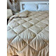 Ковдра євро зимова з вовни Leri Max Pure Wool 21505 200х215 см бежева