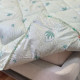 Ковдра євро стьобана зимова з волокна Aloe Vera Leri Max 21524 200х215 см біла