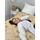 Ковдра євро стьобана зимова зі штучної вовни Leri Max Pur Wool 21471 200х215 см коричнева