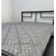 Ковдра полуторна стьобана зимова з холофайбера Leri Max 21519 145х210 см сіра