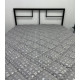 Ковдра полуторна стьобана зимова з холофайбера Leri Max 21519 145х210 см сіра