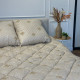 Подушка стьобана з натуральної овчини Leri Max Pure Wool 21506 50х50 см бежева