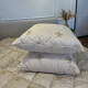 Подушка стьобана з натуральної овчини Leri Max Pure Wool 21506 50х50 см бежева