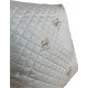 Подушка стьобана з натуральної овчини Leri Max Pure Wool 21507 50х50 см бежева