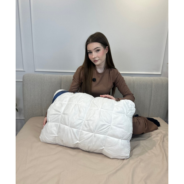 Подушка тісто з поліефірного волокна Hotel pillow 21534 50х70 см біла