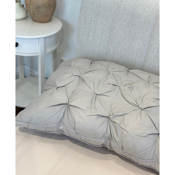 Подушка тісто з поліефірного волокна Hotel pillow 21535 50х70 см сіра
