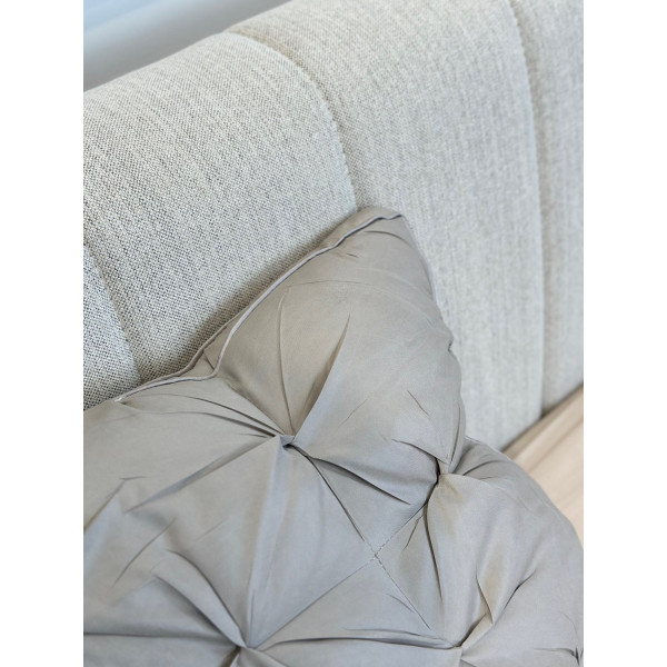 Подушка тісто з поліефірного волокна Hotel pillow 21535 50х70 см сіра