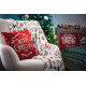 Плед Ardesto Flannel Імбирні пряники ART0118PB 160х200 см білий
