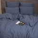 Постільна білизна сімейна Viluta Сатин Wash-41-S 210х143х2 см синя