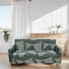 Чохол на диван тримісний трикотажний Love You 036 81130