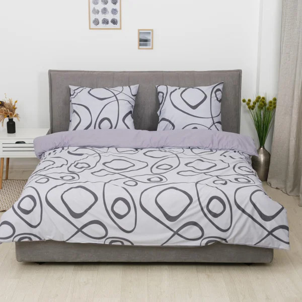 Постільна білизна полуторна Viluta Ранфорс 25399-1-5 210х143 см Постільна білизна полуторна Viluta Ранфорс 25399-1-5 210х143 см