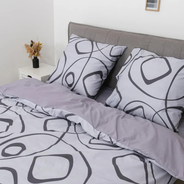 Постільна білизна полуторна Viluta Ранфорс 25399-1-5 210х143 см Постільна білизна полуторна Viluta Ранфорс 25399-1-5 210х143 см