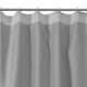 Штора блікаут Ardesto рогожка ART1041LG 150х270 см світло-сіра