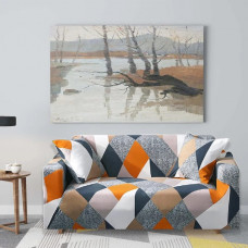 Чохол на диван-книжку універсальний трикотажний Love You 002 81127