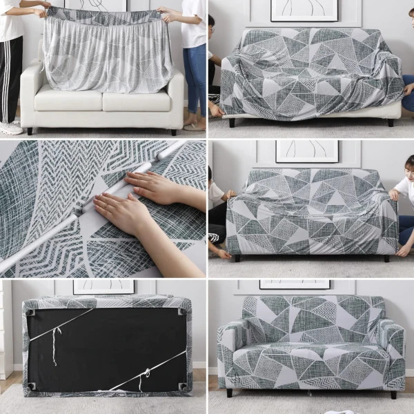 Чохол на диван-книжку універсальний трикотажний Love You 035 81112