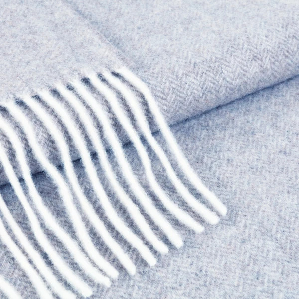 Плед кашеміровий Love You 4447 140х200 см блакитний