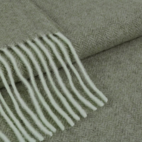 Плед кашеміровий Love You 4692 140х200 см оливковий