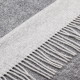 Мереносовий плед Love You 4245 140х200 см світло-сірий з темно-сірим Мереносовий плед Love You 4245 140х200 см світло-сірий з темно-сірим