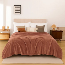 Плед флісовий Love You 8296 200х220 см бежевий