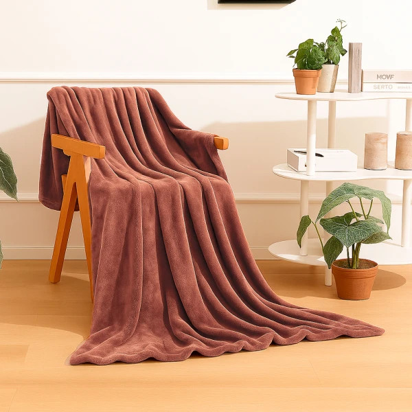 Плед флісовий Love You 8296 200х220 см бежевий