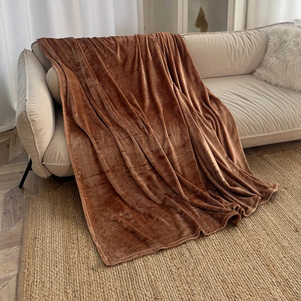 Плед флісовий Love You 8296 200х220 см бежевий