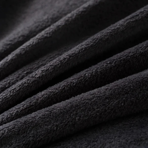 Плед флісовий Love You 82996 200х220 см чорний