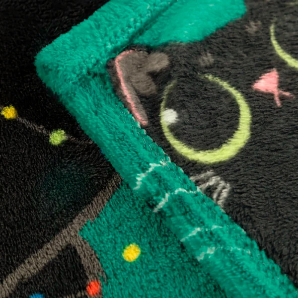 Плед флісовий Love You Зірки та котики 9119 150х200 см