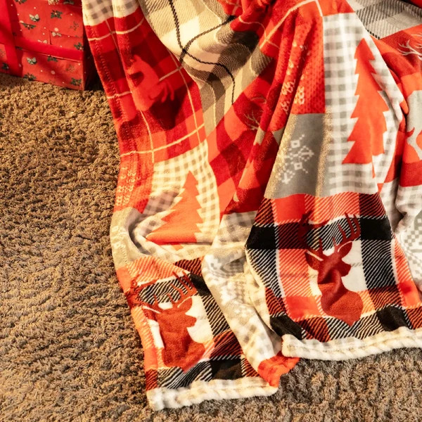 Плед флісовий Love You Скандинавські мотиви 9116 150х200 см