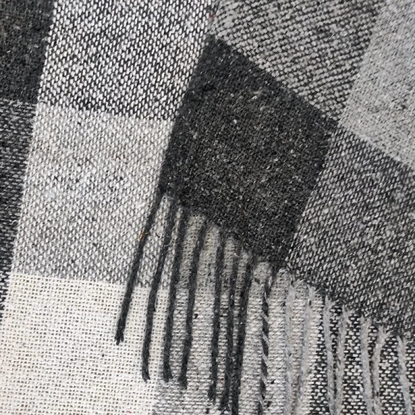 Плед бавовняний із LED лампою Love You П8 4370-F 140х200 см світлий антрацит