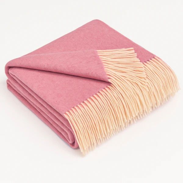 Плед вовняний Love You 6063 140х200 см рожевий